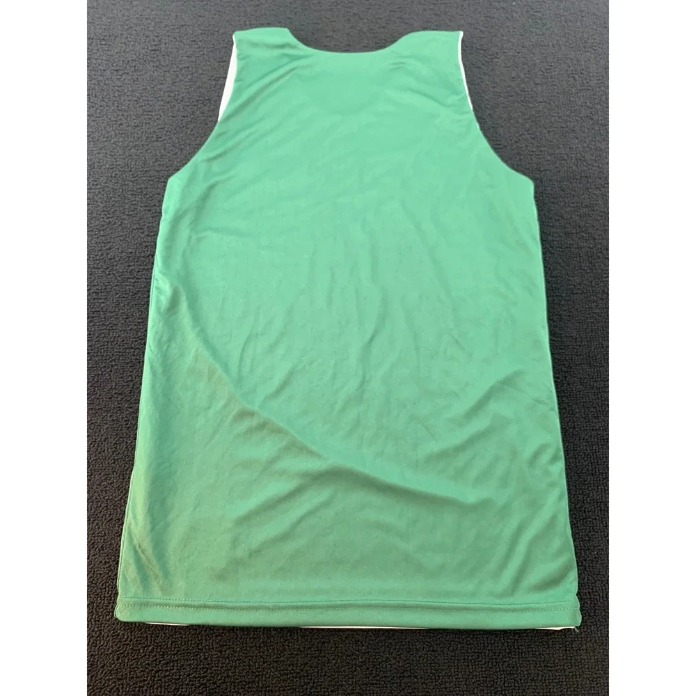 Alleson Athletic Youth Reversible Basketball Jersey‎ Green White Panther Size L